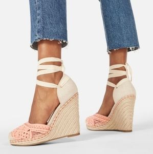 Justfab Womens Wedges Size 8.5